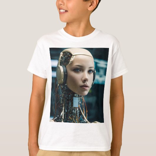 愛ロボット Tシャツ (正面)