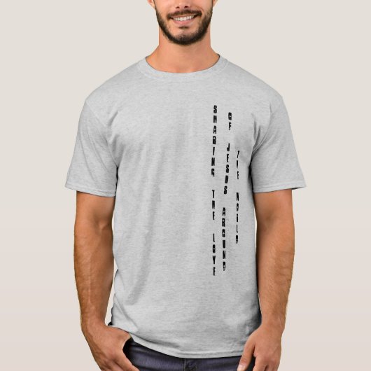 愛ワイシャツを共有している人 Tシャツ (正面)
