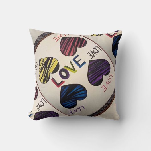 愛ヴィンテージ クッション (正面)