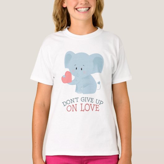 愛与えを続けるな Tシャツ (正面)