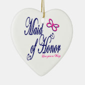 愛与え翼 セラミックオーナメント (右)