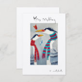 愛予測できな者のカード サンキューカード (正面/裏面)