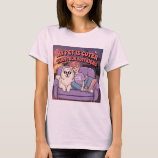 愛人おもしろいのシャツ Tシャツ