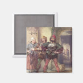 愛人すぐNymとバドルフ マグネット (正面/裏面)