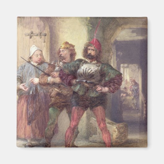 愛人すぐNymとバドルフ マグネット (正面)