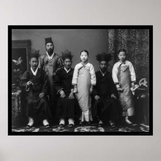 愛人と韓国の長老1910 ポスター (正面)