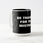 愛人に感謝せよ ツートーンマグカップ (正面左)