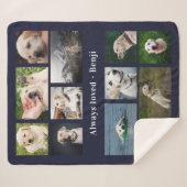 愛人記念品 シェルパブランケット (正面(横))