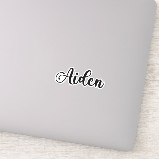 愛伝名 – 手書き書 シール (詳細)