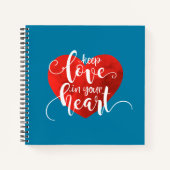 愛保のハートバレンタイン |ノートブック ノートブック (正面)