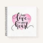 愛保のハートバレンタイン |ノートブック ノートブック (正面)