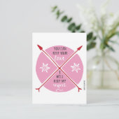 愛保アンチ – バレンタイン シーズンポストカード (スタンド正面)