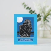 愛保護1葉書 ポストカード (スタンド正面)