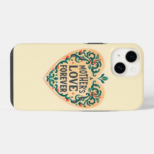 愛保護：永遠の母愛iPhone iPhoneケース (裏面横)