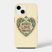 愛保護：永遠の母愛iPhone iPhoneケース (裏面)