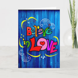 愛信じで カード