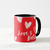 愛信じとバレンタインデーの贈り物 マグカップ (正面右)