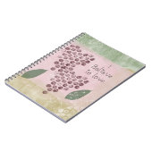 愛信じのハート ノートブック (左側)