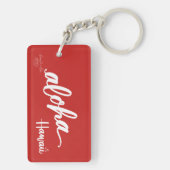 愛信頼アロハトーチのショウガKeychain キーホルダー (裏面)