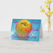 愛優美 カード (黄色い花)