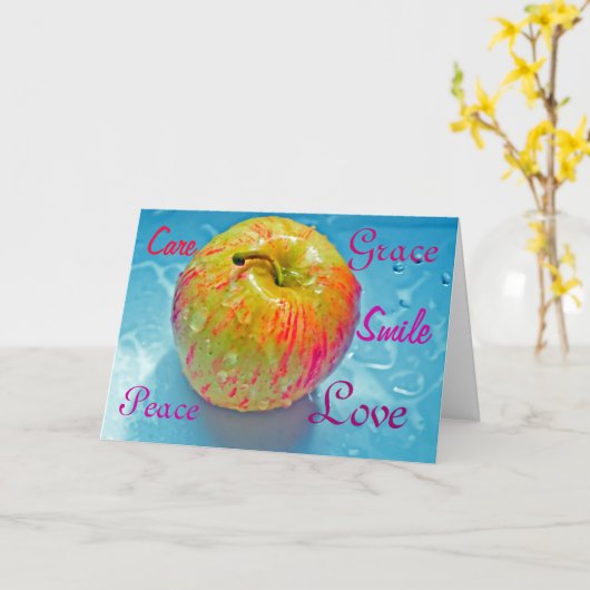 愛優美 カード (黄色い花)