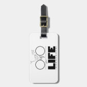 愛冒険および環境にやさしいことをしようか。 ラゲッジタグ (正面縦)