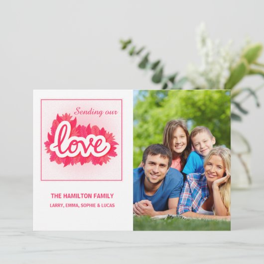 愛写真カード (スタンド正面)