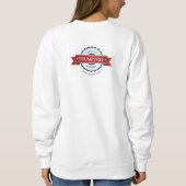 愛切札の憎悪のスエットシャツ スウェットシャツ (裏面)