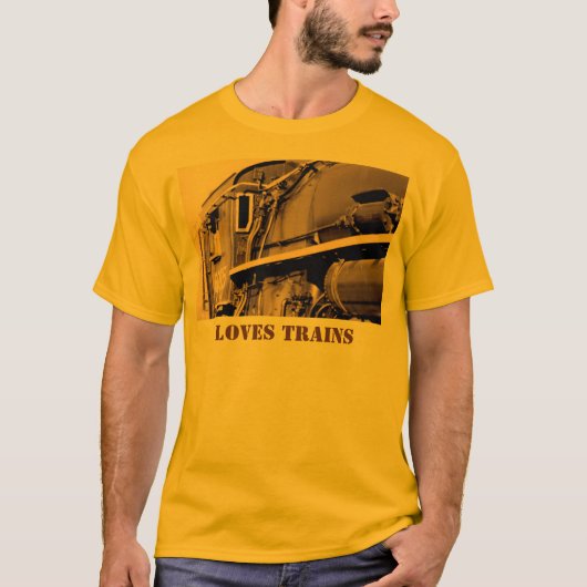 愛列車のTシャツ Tシャツ (正面)
