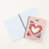 愛前向き肯定 ノートブック (内部)