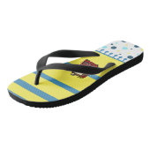 愛加ちゃんとかれんちゃん（ストライプ） ビーチサンダル (アングル)