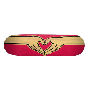 愛動き"Hearthands " スケートボード