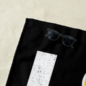 愛動揺してLGBTQグランジパンセクシャルプライド国旗 ビーチタオル (インサイチュ)