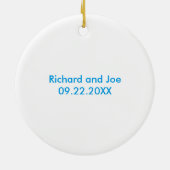 愛勝利オーナメント セラミックオーナメント (裏面)