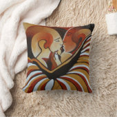 愛包まれたの毛布で クッション (ブランケット)