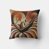 愛包まれたの毛布で クッション (裏面)