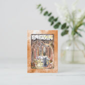 愛占いカード 名刺 (スタンド正面)