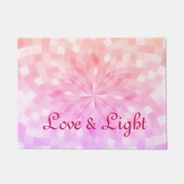 愛及びライト ドアマット