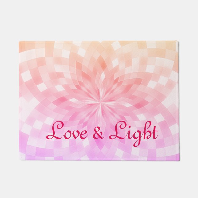 愛及びライト ドアマット (正面)