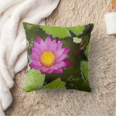 愛及び平和はす装飾用クッション クッション (ブランケット)