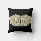 愛及び憎悪の入れ墨 クッション (裏面)