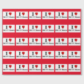 愛古いTVショー ラッピングペーパー (フラット)