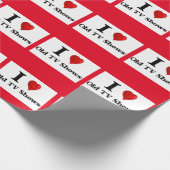 愛古いTVショー ラッピングペーパー (角)