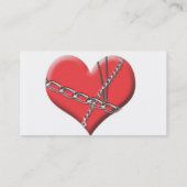 愛名刺による限界 名刺 (裏面)