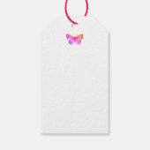 愛名前をカスタムするアンティークレース付ギフトラベル ギフトタグ (裏面)