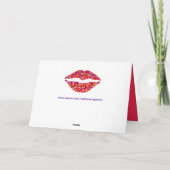 愛唇あいさつカード シーズンカード (裏面)