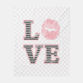 愛唇 フリースブランケット (正面)