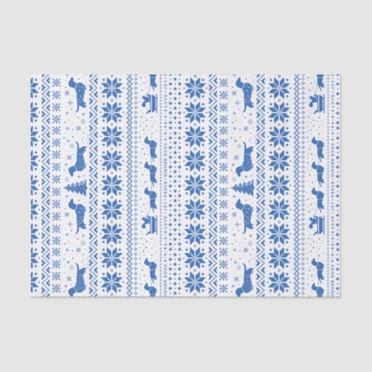 愛喜びの平和ウインナーは|のダックスフントのクリスマスの後をつけます 薄葉紙 (正面)