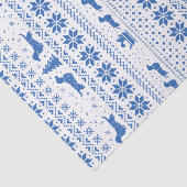 愛喜びの平和ウインナーは|のダックスフントのクリスマスの後をつけます 薄葉紙 (詳細)