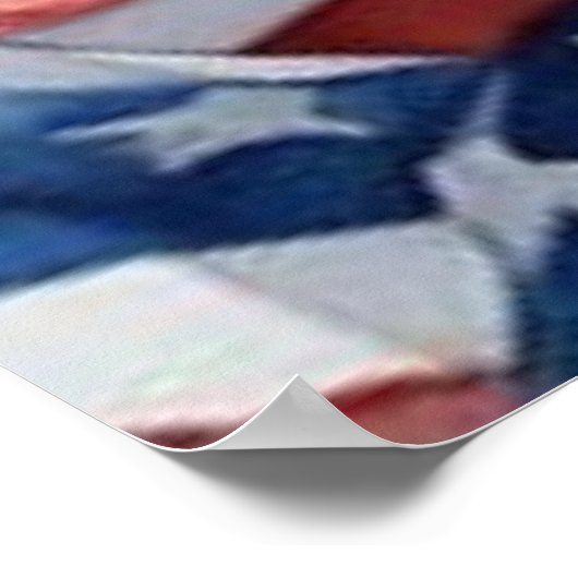 愛国の女 ポスター (角)